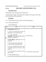 Giáo án tiếng việt 5 tuần 26 bài hội thổi cơm thi ở đồng vân8 