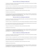 luu y khi lam bai mon Toan