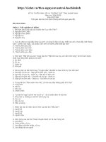 Đề Văn vào lớp 10