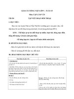 Giáo án tiếng việt 5 tuần 25 bài tập viết đoạn văn đối thoại 