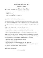 De ÔN LUYỆN VÀO 10