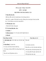 Giáo án tiếng việt 5 tuần 26 bài hội thổi cơm thi ở đồng vân2 