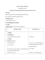 Giáo án tiếng việt 5 tuần 25 bài liên kết các câu trong bài bằng cách thay thế từ ngữ 