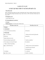 Giáo án tiếng việt 5 tuần 26 bài luyện tập thay thế từ ngữ để liên kết câu4 