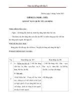 Giáo án tiếng việt 5 tuần 26 bài lịch sử ngày quốc tế lao động7 