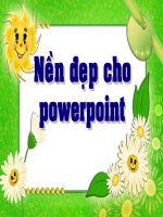 Nền đẹp cho powerpoint