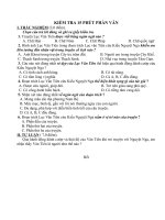 Đề thi học kì 2 ngữ văn 9 năm 2011