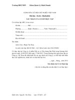 Báo cáo thực tập cơ sở ngành tài chính ngân hàng tại công ty cổ phần xây dựng và PTNT 6 