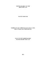 nghiên cứu quy trình sản xuất chả cá thu nhật (cololabis saira) nhồi khổ qua