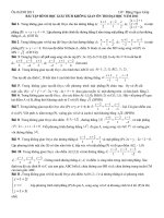 BT HHGT TRONG MP OTDH 2011(SUU TAM TU CAC DE THI THU ĐH 2011))