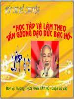 Kể chuyện Bác Hồ