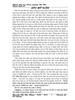 Hoànthiện công tác kế toán tập hợp chi phí sản xuất và tính giá thành sản phẩm tại công ty TNHH sản xuất – thương mại Hà Yến