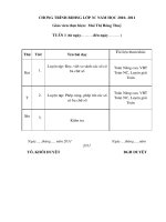 Chương trình BDHSG lớp 3