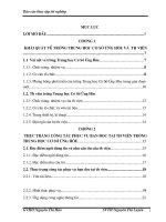 giải pháp nhằm nâng cao chất lợng phục vụ bạn đọc tại trờng Trung học Cơ Sở ứng Hòe