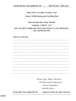 hoàn thiện công tác kế toán bán hàng và xác định kết quả kinh doanh tại công ty tnhh thương mại tân hồng phát