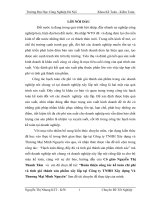 Hoàn thiện công tác kế toán chi phí và tính giá thành sản phẩm xây lắp tại Công ty TNHH Xây dựng Và Thương Mại Minh Nguyên