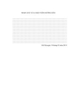 Thực trạng một số phần hành kế toán chủ yếu của công tycổ phần bê tông và xây dựng An Khánh