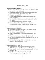 chủ đề ôn thi tiếng anh 4   đại học CÔNG NGHIỆP 