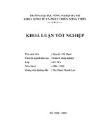 Rác thải sinh hoạt và công tác quản lý rác thải sinh hoạt tại khu vực thị trấn bao sao  huyện kim bảng  tỉnh hà nam