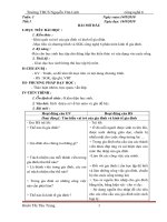 giáo án công nghệ 6 học kì 1