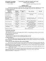 tuyen sinh dao tao nghe