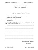 công tác quản lý của Công ty Cổ Phần Dịch Vụ Kỹ Thuật Và Thương Mại Trường Sơn