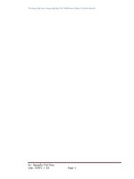 Báo cáo kiến tập tại công ty cổ phần vận tải dịch vụ container hoàng sơn 