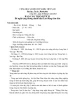 BAO CAO THANH TICH LDTTNAM 20102011