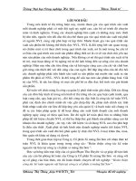 Hoàn thiện công tác kế toán nguyên vật liệu tại công ty cổ phần xi măng Sài Sơn