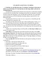 câu hỏi ôn tập kỹ năng văn phòng 