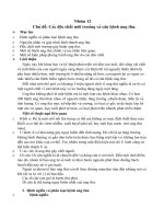 Các độc chất môi trường và căn bệnh ung thư.