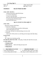 giáo án công nghệ 6 học kì II