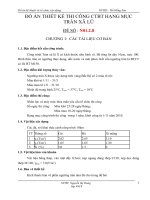 Đồ án thiết kế thi công CTBT hạng mục tràn xã lũ