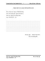 chuyên đề thực tập kế toán nghiên cứu về chức năng hoạt động tại Công ty TNHH Hà Đông là một công ty TNHH Việt Nam 