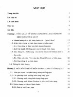 Dao động tử điều hoà biến dạng và các ứng dụng trong vật lý lượng tử