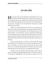 Hoàn thiện tổ chức hạch toán các hoạt động xuất khẩu hàng hoá với việc nâng cao hiệu quả kinh doanh tại Công ty XNK tổng hợp và chuyển giao công nghệ VN
