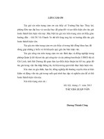 Thực trạng về quy hoạch xây dựng và một số giải pháp nâng cao hiệu quả quản lý nhà nước về quy hoạch xây dựng trên địa bàn thị xã chí linh, tỉnh hải dương