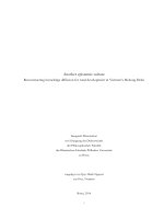 Another epistemic culture reconstructing knowledge diffusion for rural development in vietnam’s mekong delta