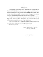 Đề xuất giải pháp quản lý chi phí xây dựng hiệu quả  trong giai đoạn thực hiện đầu tư  của ban quản lý dự án vùng phân lũ hữu đáy