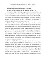 Nghiệp vụ thị trường mở của trung quốc