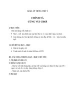 Giáo án tiếng việt 3 tuần 28 bài chính tả   nhớ   viết cùng vui chơi5 