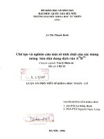 Chế tạo và nghiên cứu một số tính chất của các màng mỏng bán dẫn dung dịch rắn a2b6