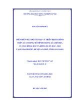 diễn biến mật độ sâu hại và thiên địch chính trên lúa trong mô hình ruộng lúa bờ hoa vụ thu đông 2012 và đông xuân 2012 – 2013 tại xã đa phước, huyện an phú, tỉnh an giang