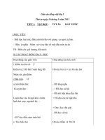 Giáo án tiếng việt 5 tuần 27 bài đất nước2 