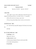 Giáo án tiếng việt 5 tuần 27 bài tranh làng hồ4 