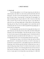 Khóa luận tốt nghiệp: “Đánh giá hiện trạng giám sát môi trường tại công ty Phân lân nung chảy Văn Điển”