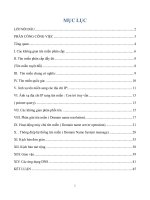 những nét cơ bản của DNS – hệ thống tên miền