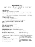 Giáo án ngữ văn 6 bài 1 con rồng cháu tiên 