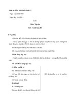 Giáo án tiếng việt 5 tuần 27 bài tranh làng hồ5 