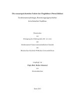 Die wasserspeichernden federn der flughühner (pteroclididae) funktionsmorphologie, benetzungseigenschaften  technischer nachbau